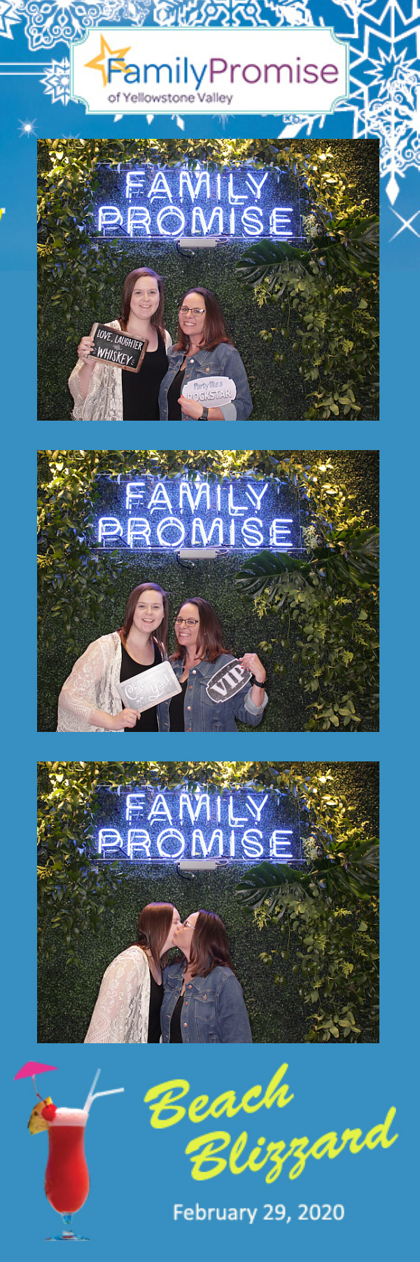 Beach Blizzard Party for a Promise- A Toast To 15 Years! | View more photos from the event at gallery.photoboothbillings.com/u/PhotoBoothBillings/Beach-Blizzard-Party-for-a-Promise-A-Toast-To-15-Years